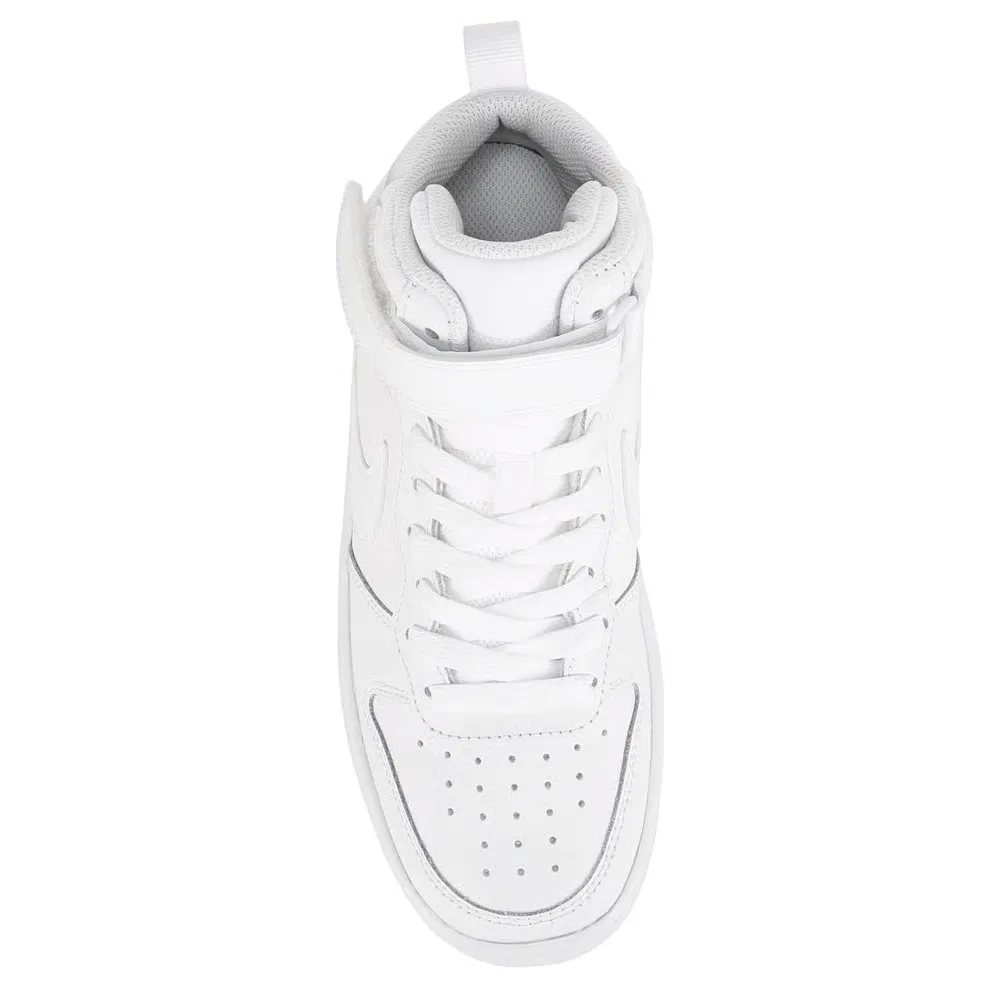 Детские кроссовки Kids' Court Borough средней высоты Nike, White — фото 4