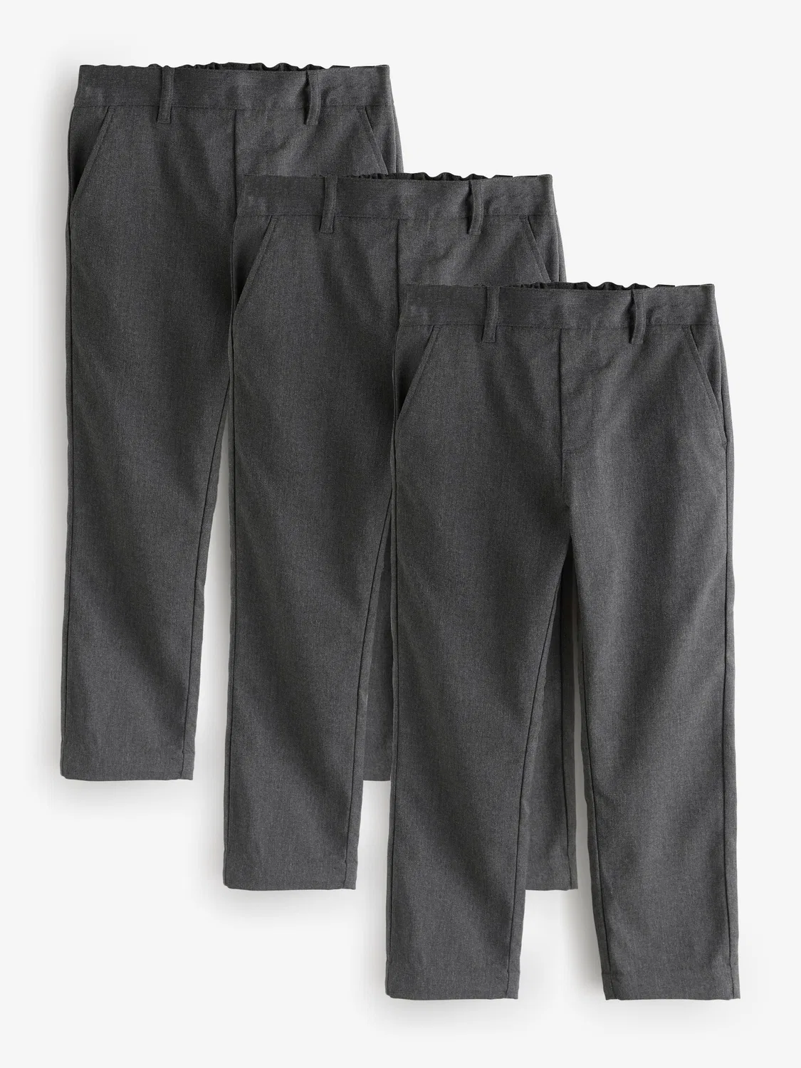 Брюки прямого кроя, 3 шт. Clarks, серые