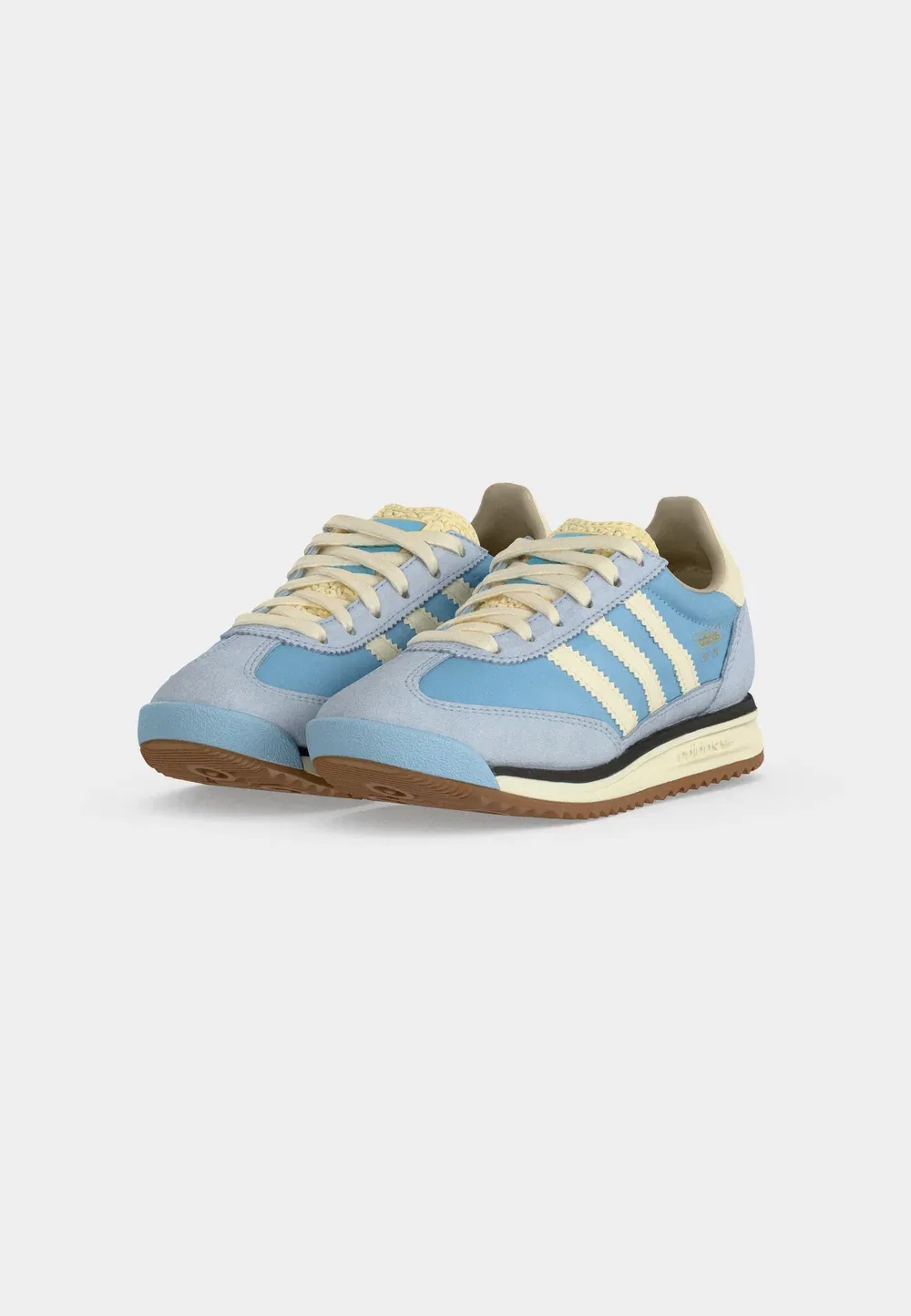 Sl 72 - кроссовки Adidas Originals, Clear Sky/Cream White/Core Black — фото 3