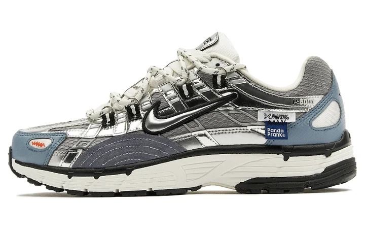 

Nike P-6000 Кроссовки Мужчины, Silver Grey Blue, Серый, Nike P-6000 Кроссовки Мужчины, Silver Grey Blue