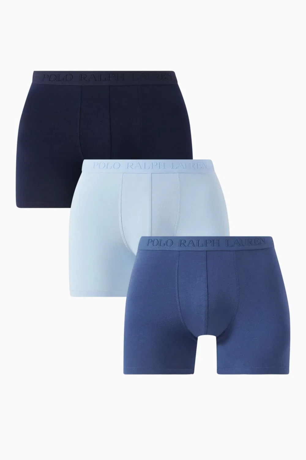Трусы-боксеры хлопковые комплект из 3 штук Logo Polo Ralph Lauren