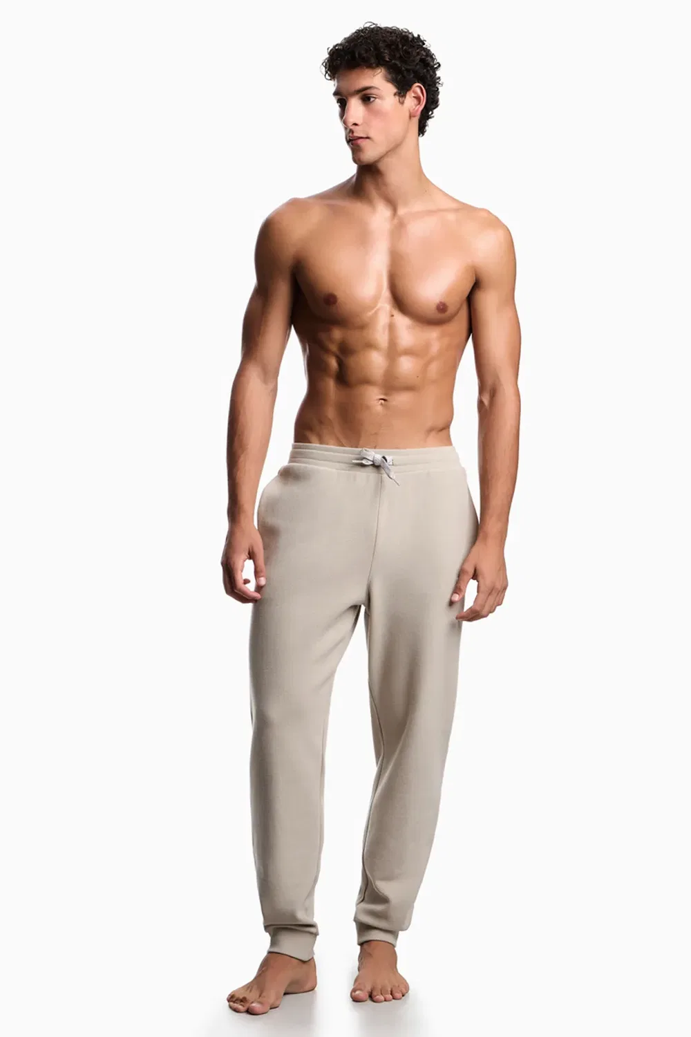 Брюки с манжетами Emporio Armani, Taupe
