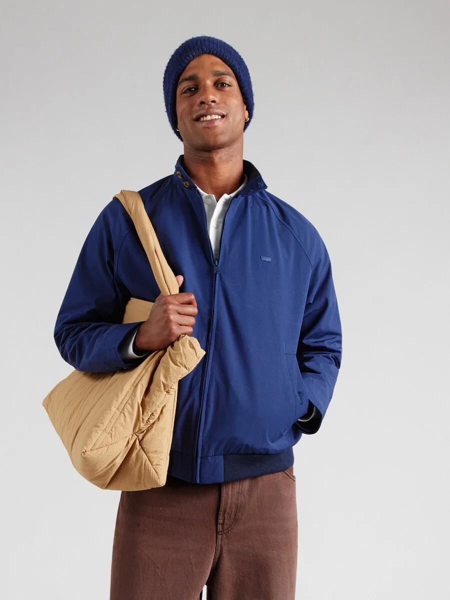 Куртка LEVI'S Between-Season Jacket 'Backer Harrington' темно-синего цвета — фото 2