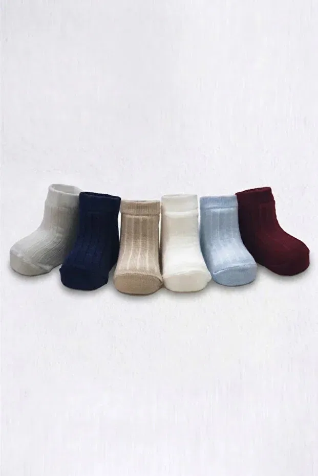 Детские носки для мальчиков с принтом, комплект 6 пар, Cocole Socks, Multicolor — фото 2