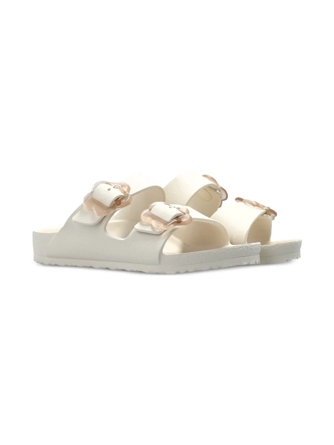 Сандалии с пряжкой Arizona Birkenstock, нейтральный