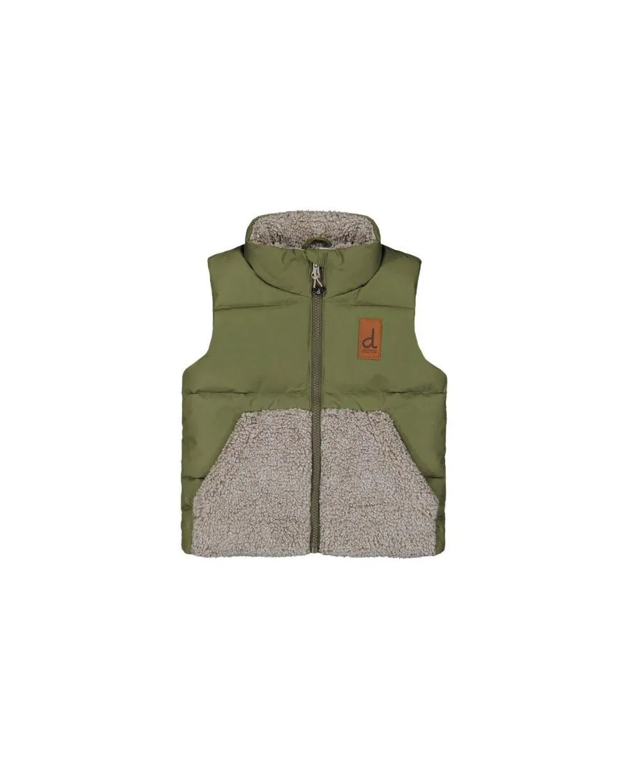 Жилет без рукавов с капюшоном Deux par Deux, Olive Green