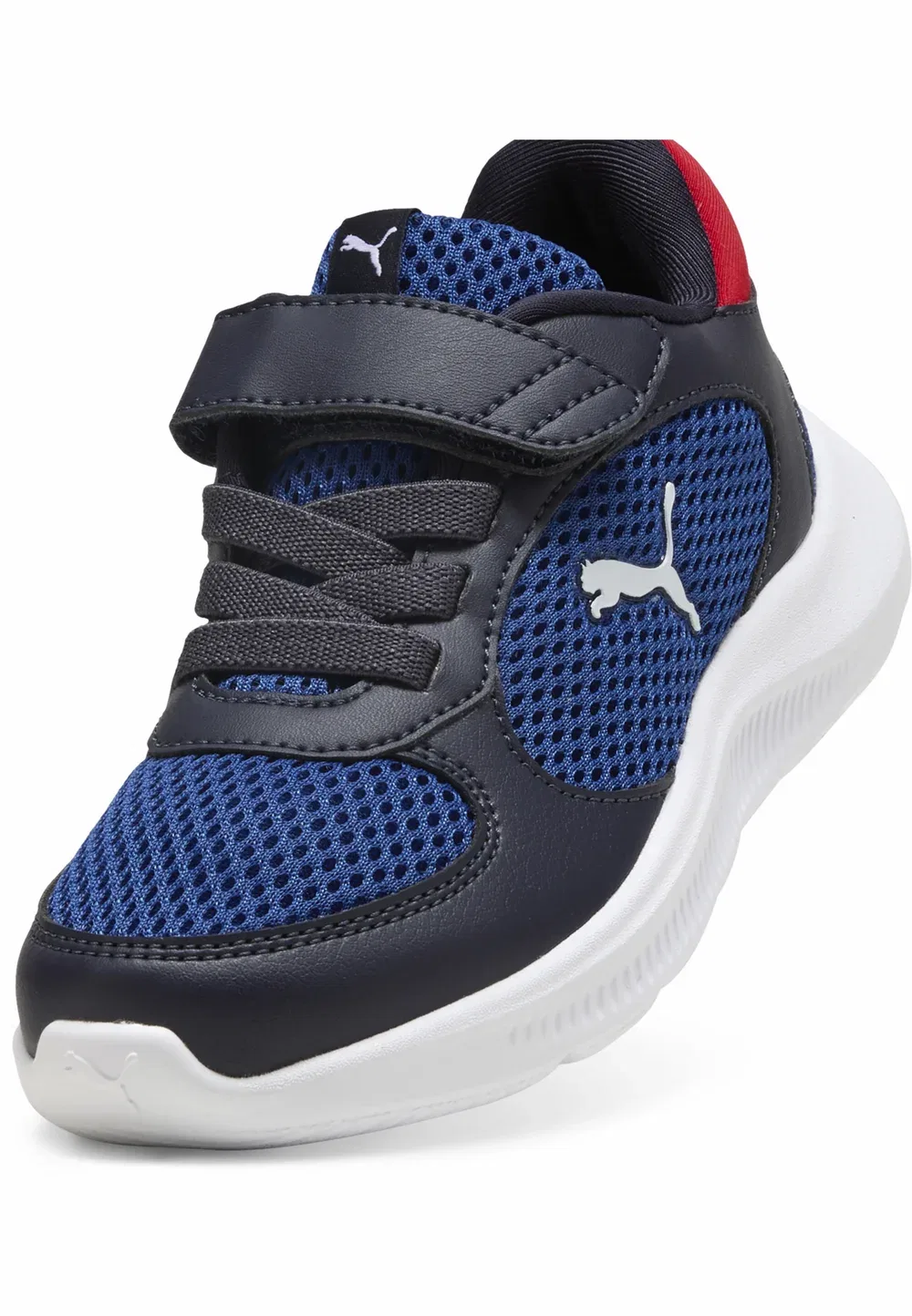 Кроссовки Fun Racer 2 унисекс для бега по улицам Puma, New Navy White Clyde Royal — фото 4