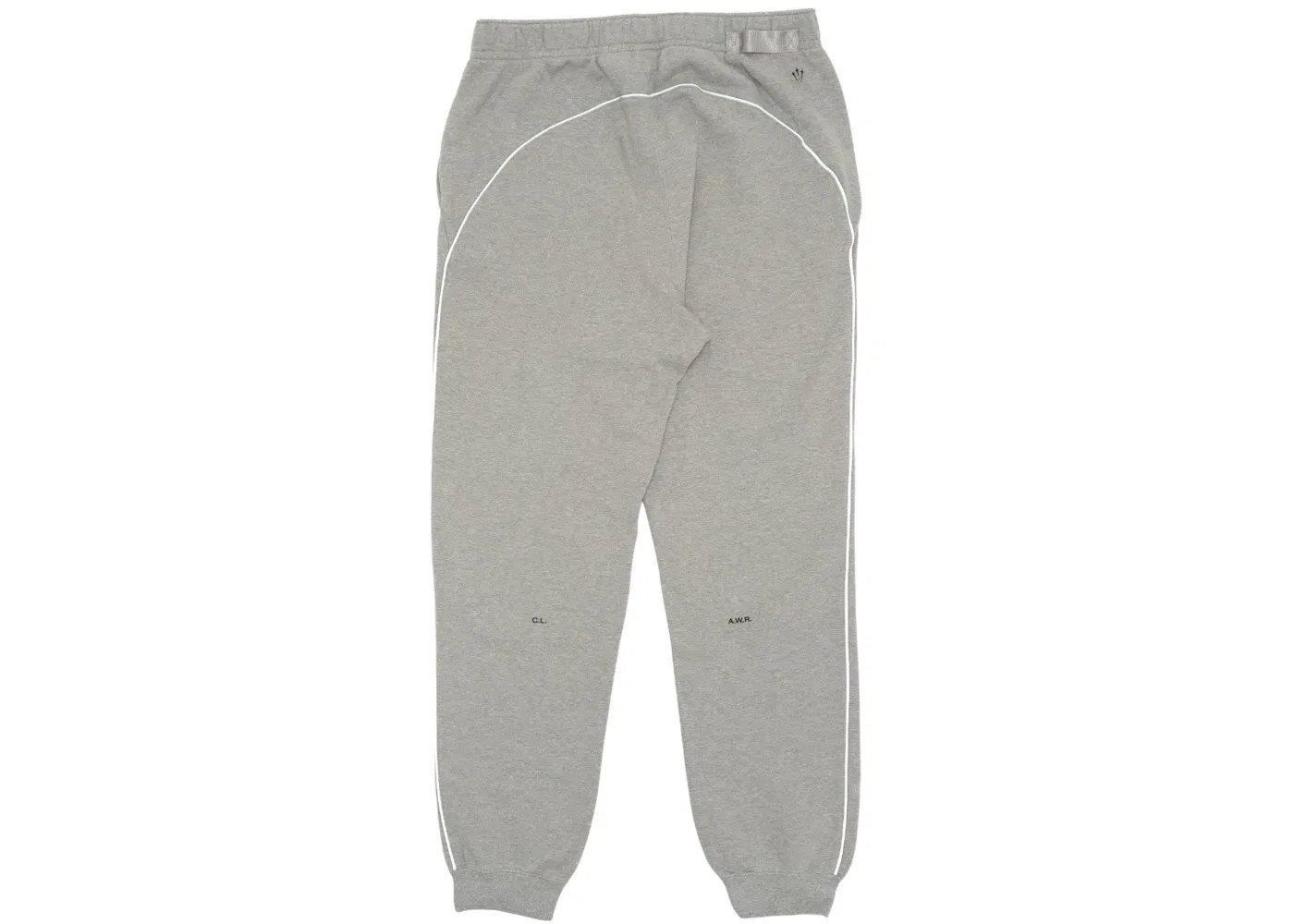 Мужские спортивные штаны из флиса с моделью Sweatpant Nike, Dark Grey Heather — фото 2
