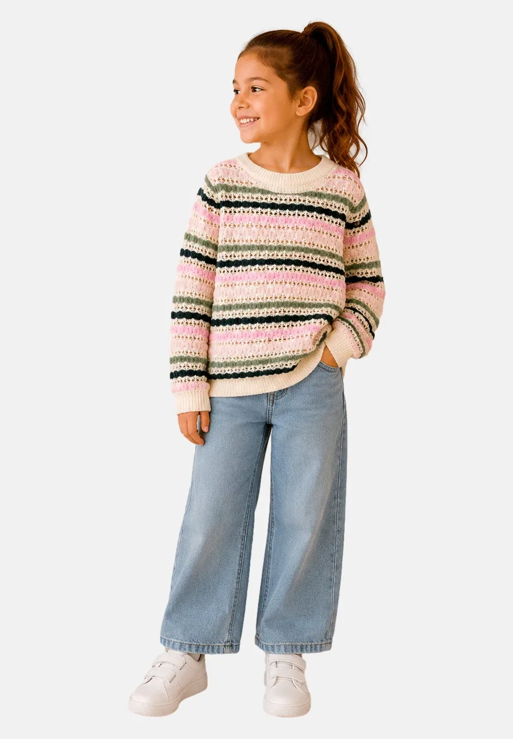 Strickpullover Пуловер Kayla - джемпер Name It, Rosa