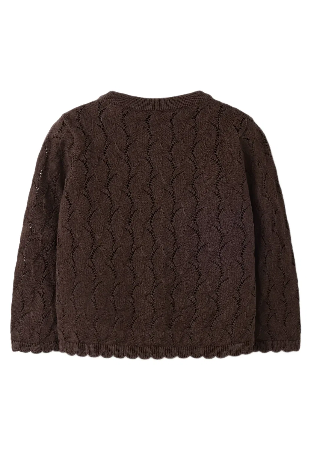 Nbfpnajsa ls knit card - cardigan Name It, Sealbrownbrown — фото 2