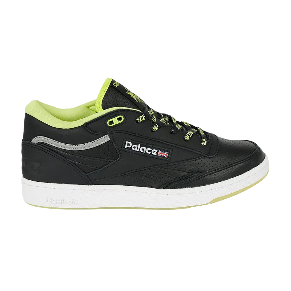 Кроссовки Palace x Club C Mid 2 Reebok, черный