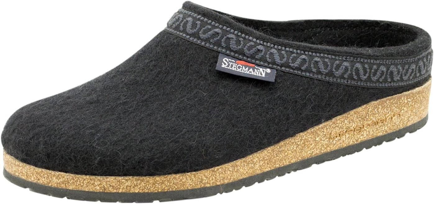 

Мужские войлочные сабо Stegmann с пробковой подошвой, черный