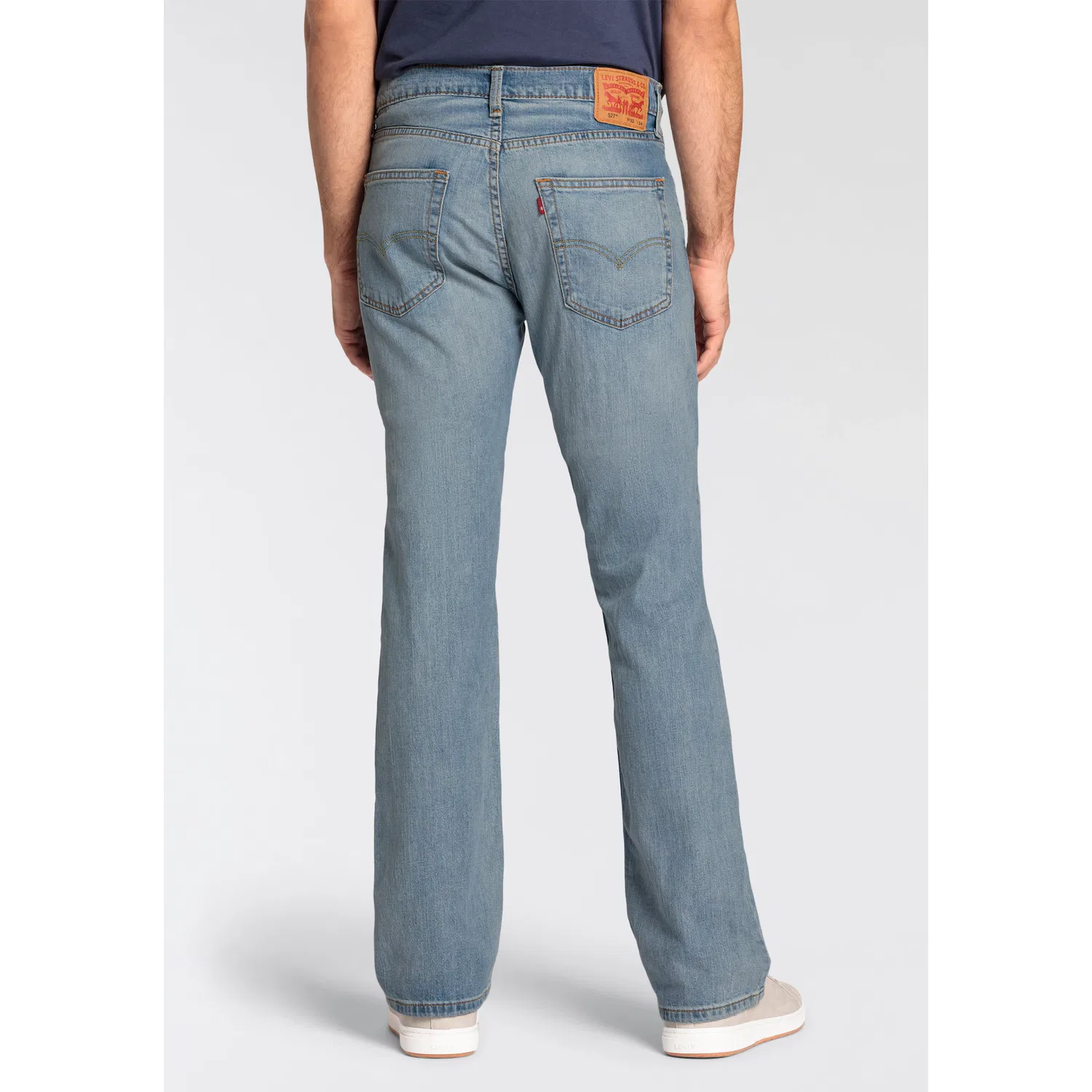 Мужские джинсы slim bootcut Levi's, here we stop — фото 3