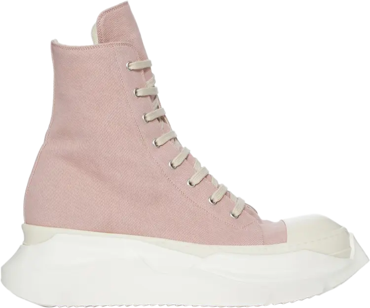 

Кроссовки Rick Owens Wmns EDFU DRKSHDW Canvas Abstract High Faded Pink, розовый