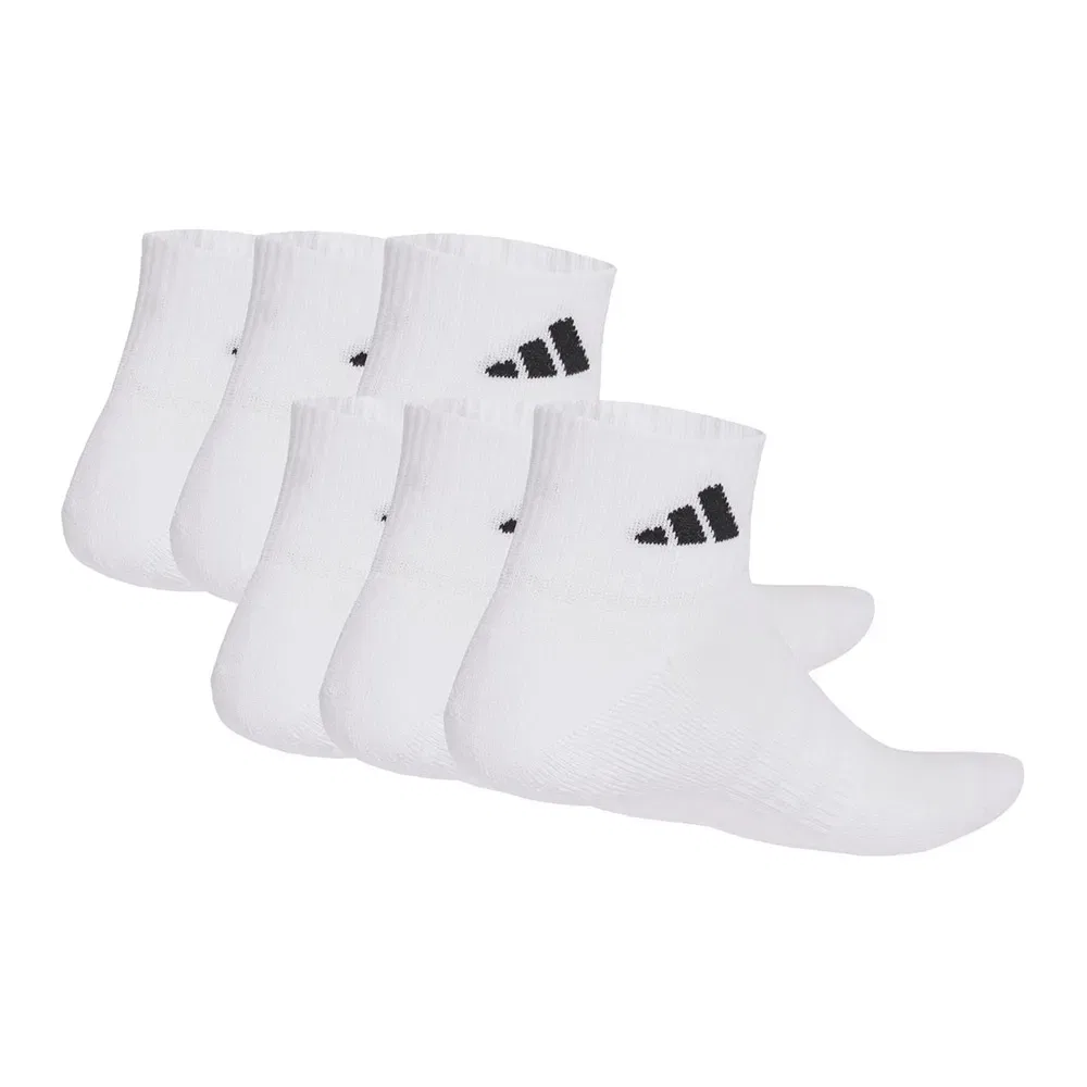 Носки с амортизацией Adidas Cushioned Essentials 6 пар, белый