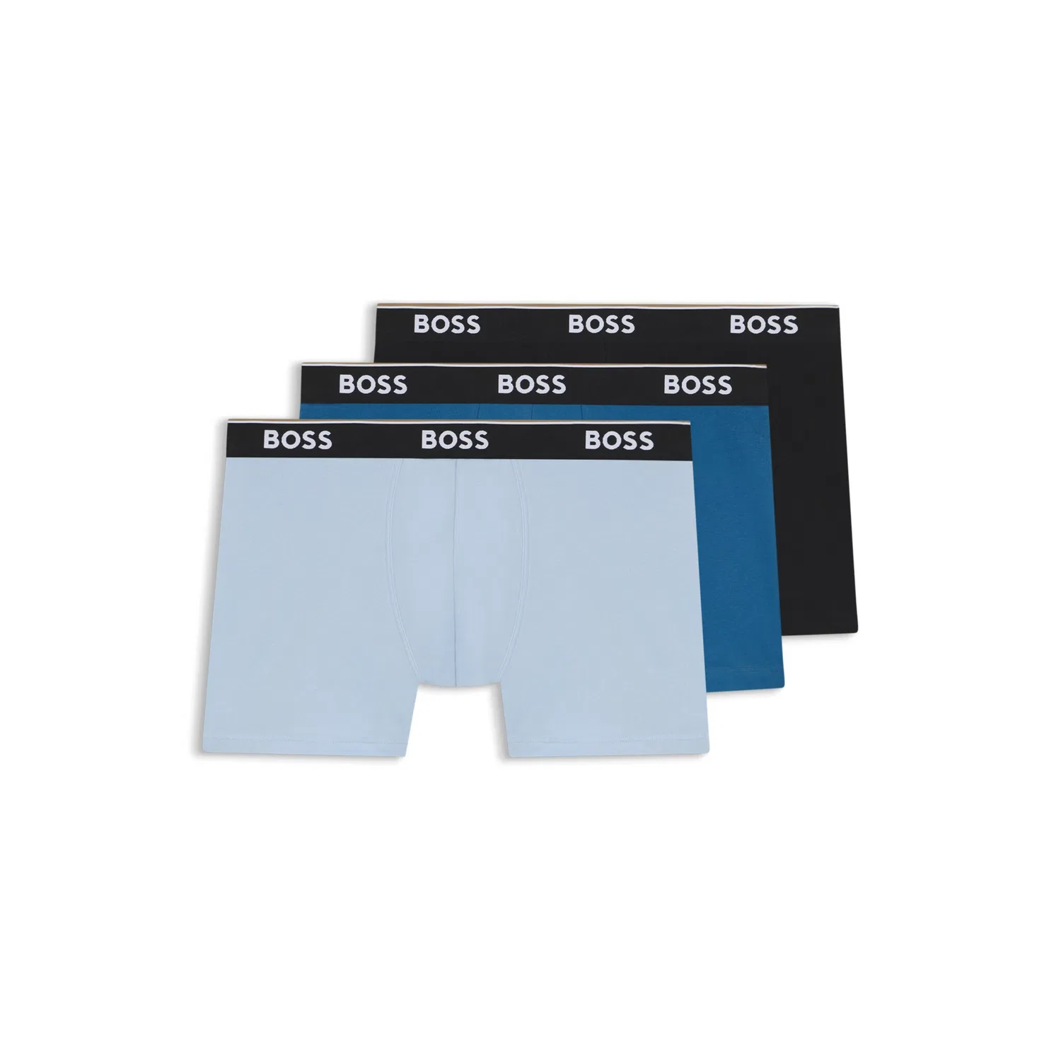 Мужские боксеры из 3 штук Boss, Open Blue