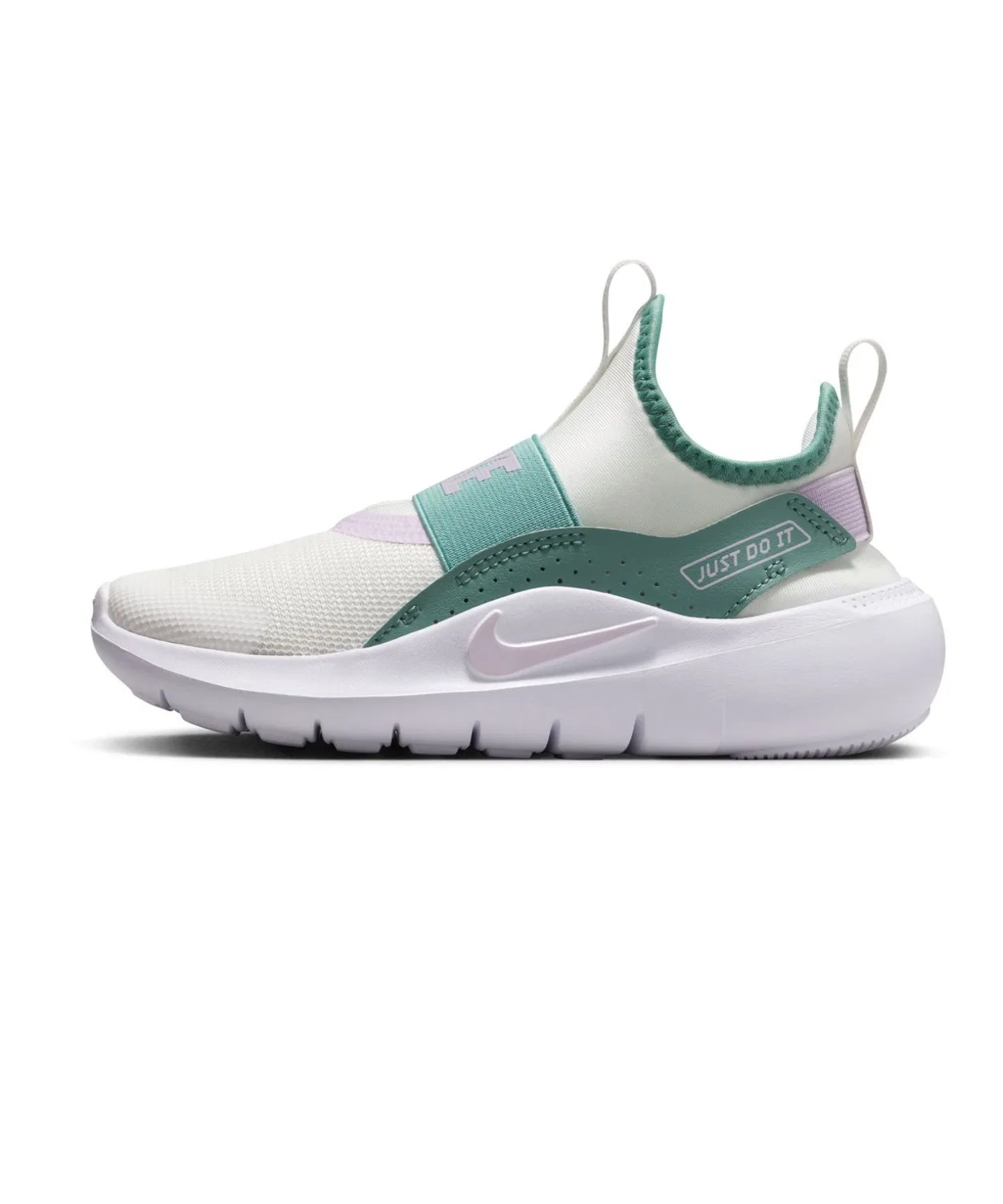 Детские кроссовки с эластичными ремешками Flex Runner 4 PS NIKE, Blue — фото 3