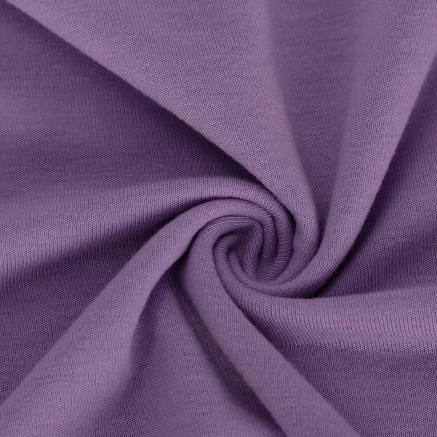 Мужская легкая худи-футболка с капюшоном и шнурком, Black/Purple — фото 2
