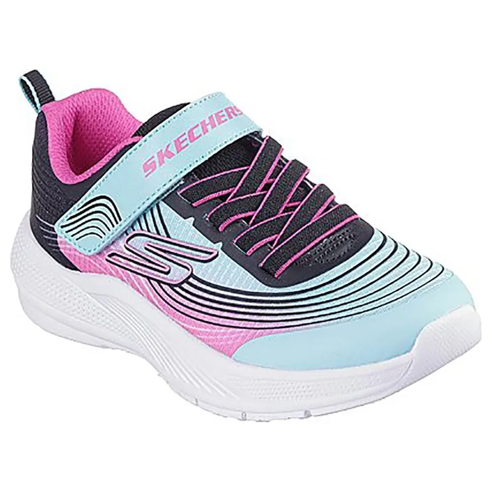 Детские кроссовки для девочек с легкой конструкцией Microspec Advance Skechers, Pink