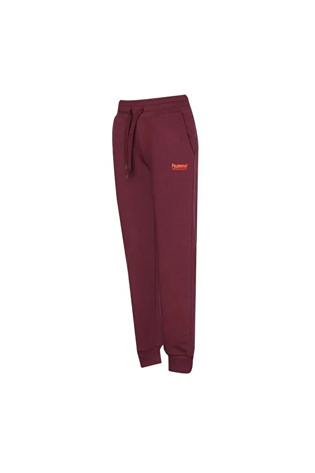 Детские спортивные штаны для мальчиков с эластичным манжетом Hummel, Burgundy