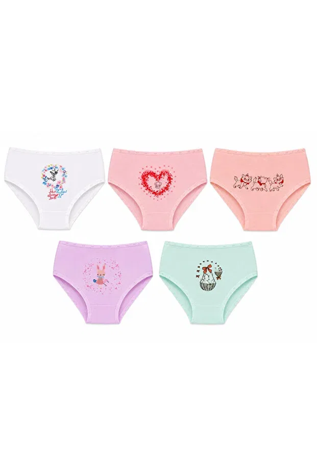Детский комплект трусиков для девочек хлопковый 12-Piece girls' slip panties set Ilke, Assorted Pack