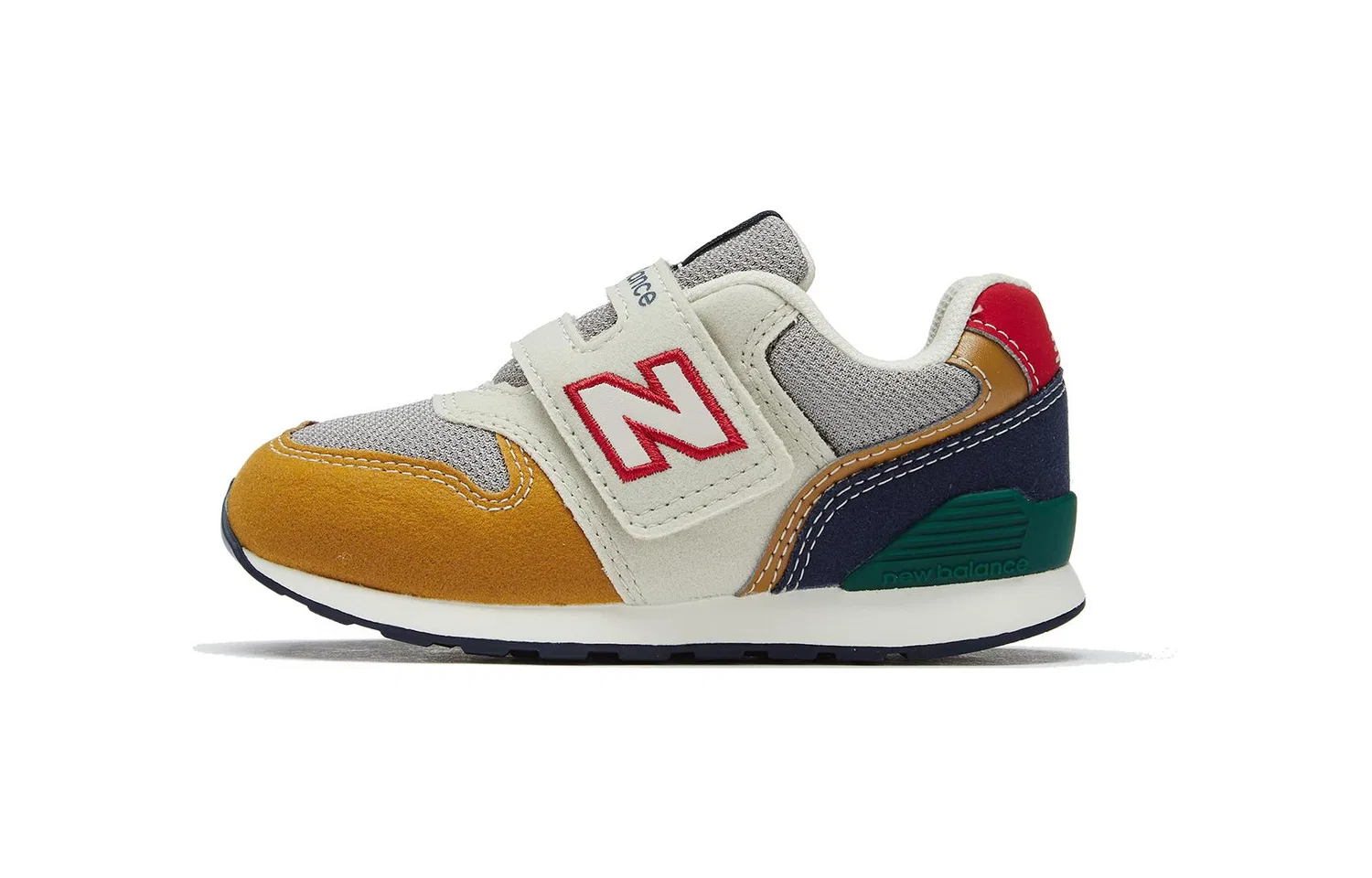 Детские кроссовки для мальчиков с защитой мыска NB 996, New Balance, Yellow Gray