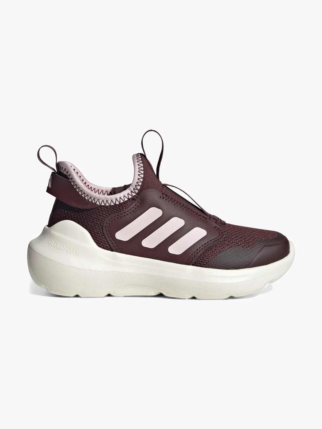 Детские кроссовки slip-on Adidas, коричневый
