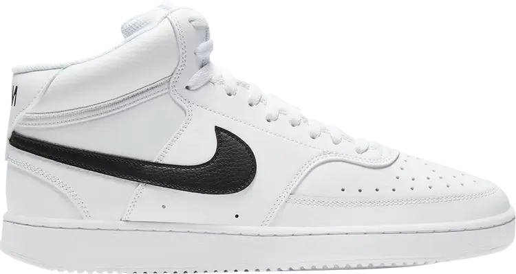 

Кроссовки Nike Court Vision Mid 'White Black', белый, Белый;серый, Кроссовки Nike Court Vision Mid 'White Black', белый