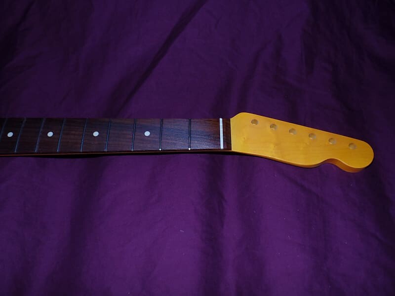 

21 Jumbo Fret 9.5 C Closet Classic Telecaster Allparts Fender Лицензированный гриф из палисандра Fender Licensed Telecaster Neck