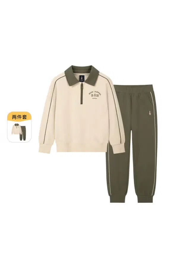 Комплект школьный с длинным рукавом худи и штаны Hush Puppies — фото 2