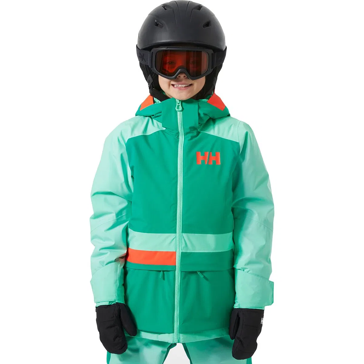 Детская снеговая куртка для девочек с технологией Helly Tech Protection Jr Stellar Jacket 2.0 Helly Hansen, Lagoon