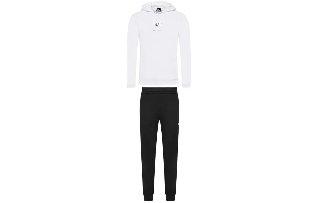 Мужской комплект из 2 футболок Casual Sportswear EMPORIO ARMANI, White/Black