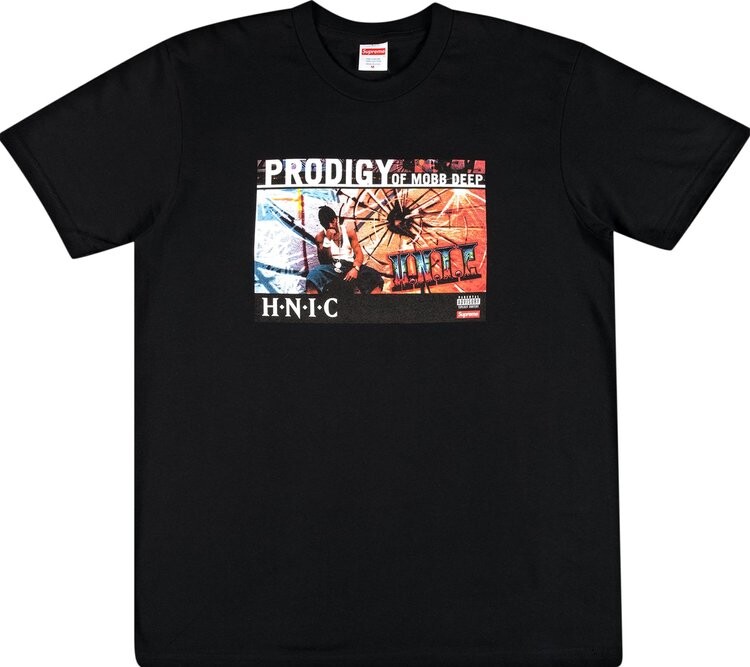 

Футболка Supreme HNIC Tee 'Black', черный