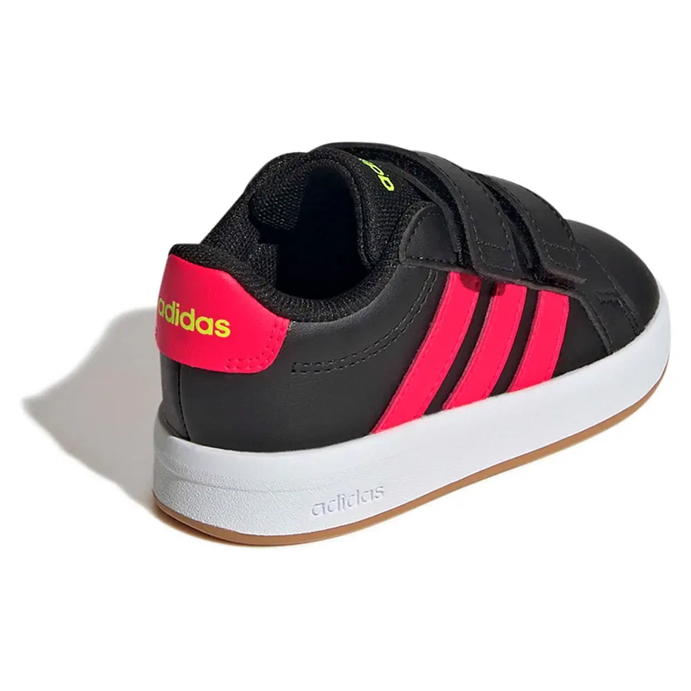 Кроссовки Adidas Grand Court 30 для малышей, черный — фото 4