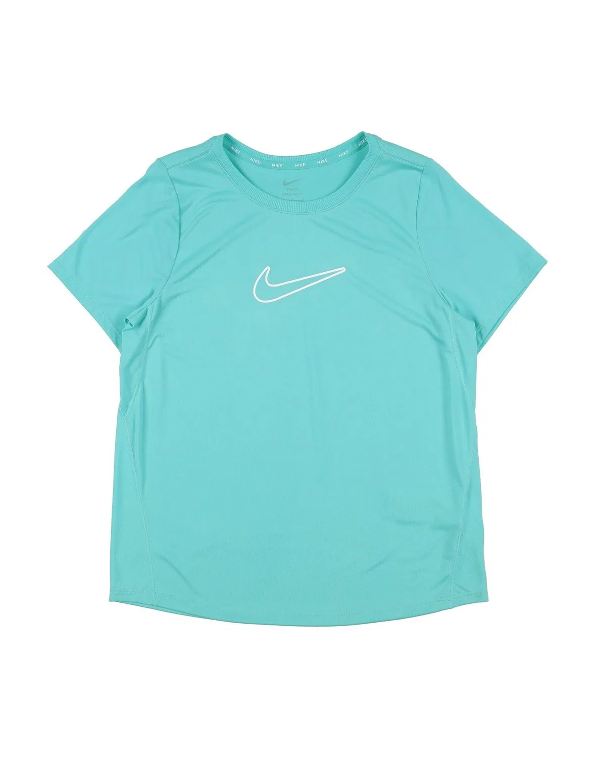 Детская футболка для девочек с принтом Nike, светло-зеленый
