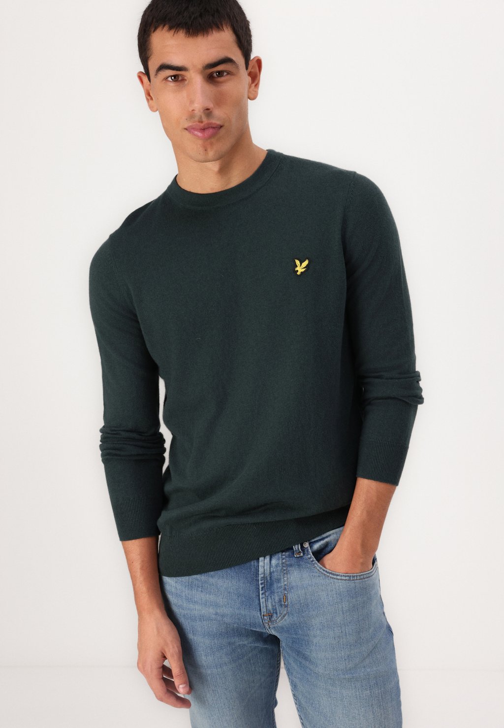 

Джемпер CREW NECK Lyle & Scott, бирюзовый