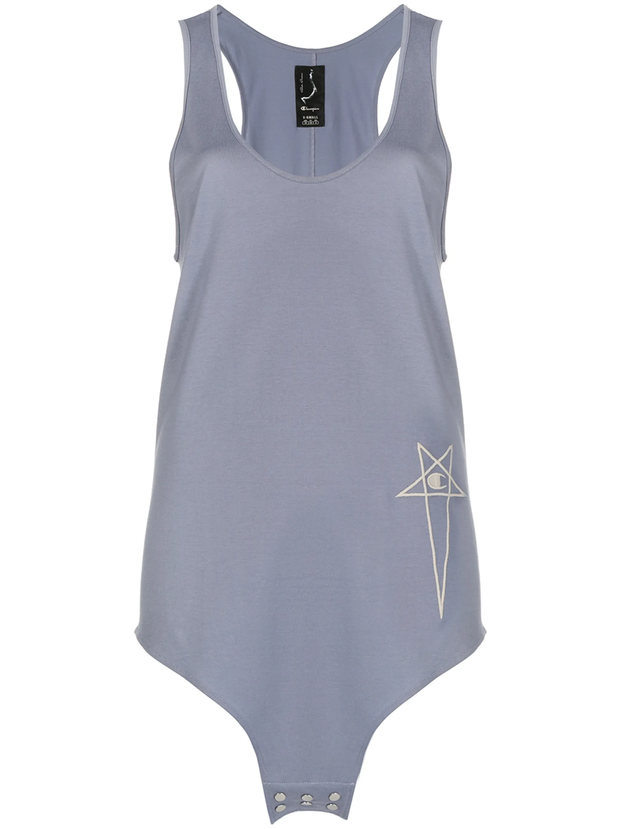 

Топ с логотипом Rick Owens X Champion, синий