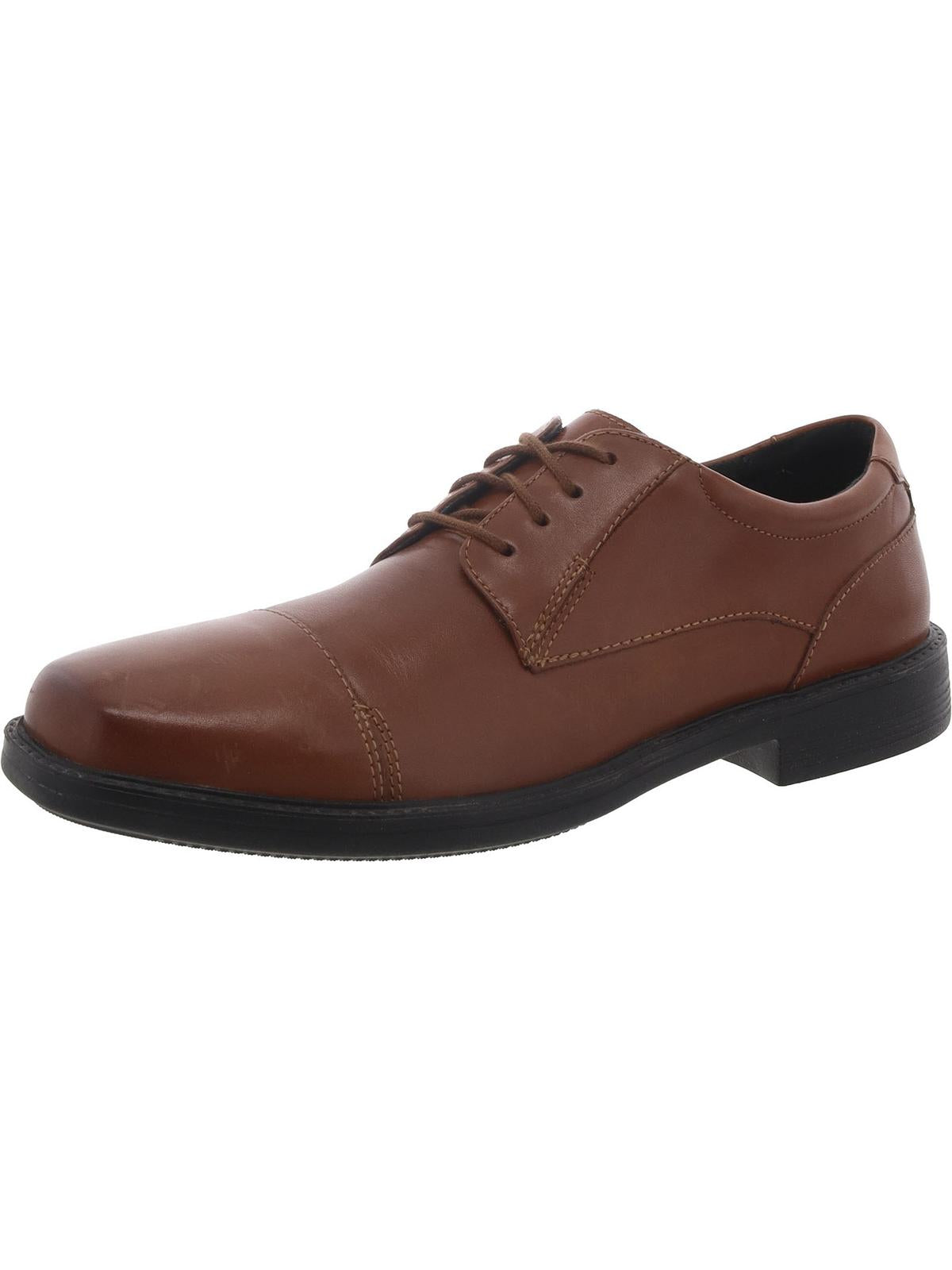 

Женские кожаные оксфорды Wenham Cap Square Toe с квадратным носком Bostonian, цвет tan leather