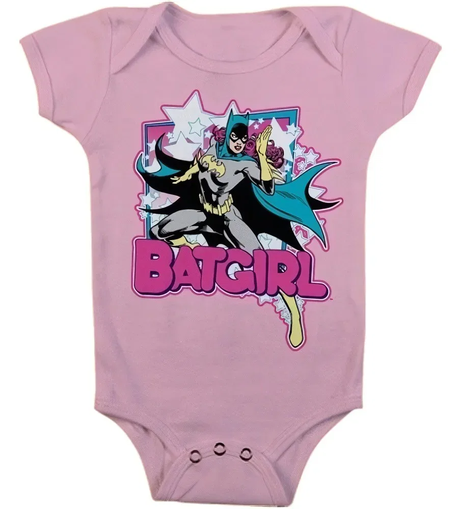 Боди для малышей, Batgirl, DC Comics, розовый