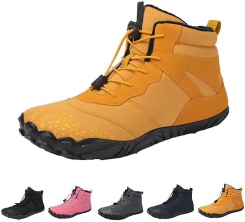 

Зимние Ботинки MIOKUKO для Ходьбы, Мужские и Женские, Пятипалые Минималистичные Ботинки, K 7 Women/5 Men