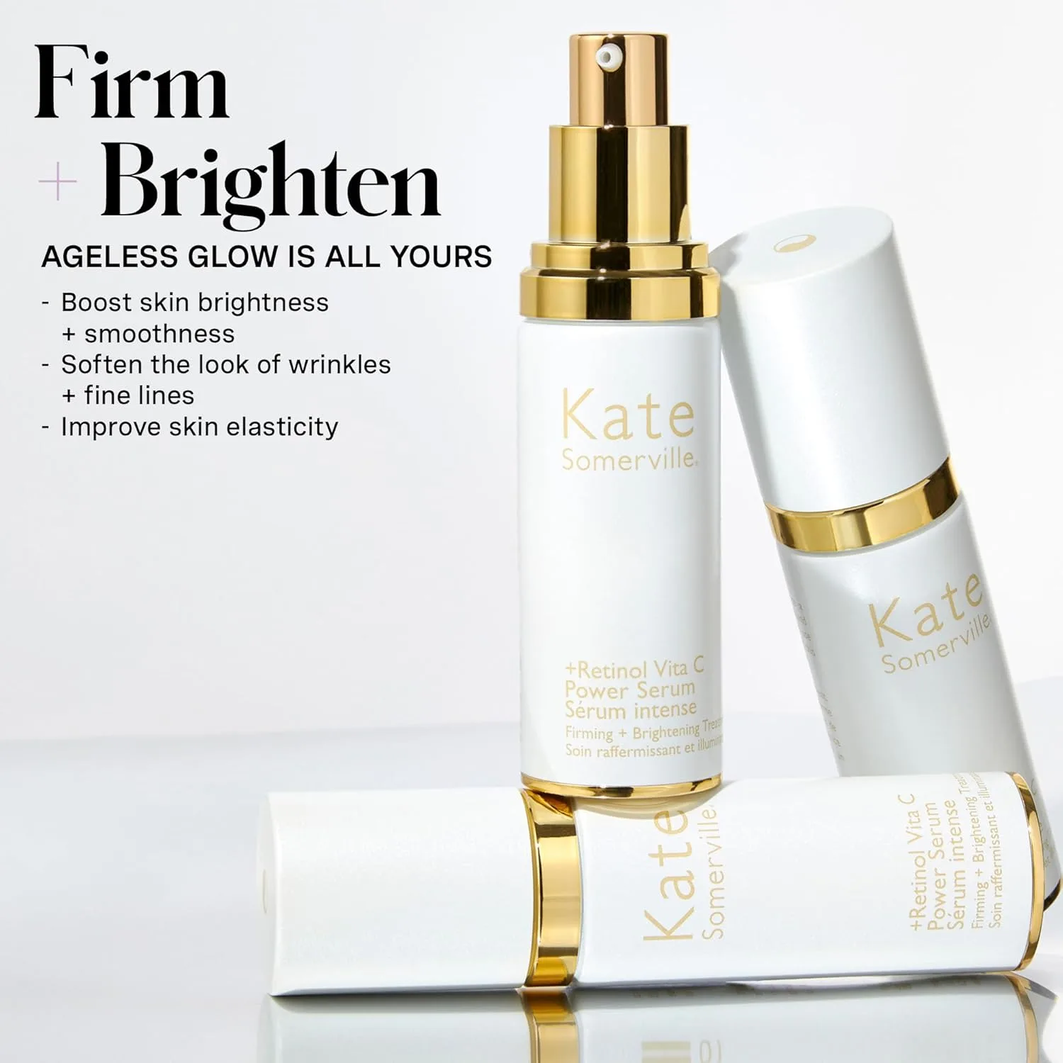 Сыворотка Kate Somerville — Retinol Vita C Power Serum - антивозрастное средство для укрепления кожи, клинически, 30 мл — фото 3