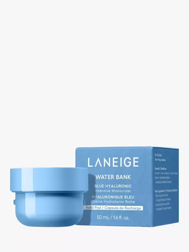 Крем для лица Laneige — Сменный блок увлажняющего крема Water Bank Blue Hyaluronic Intensive Moisturiser, 50 мл