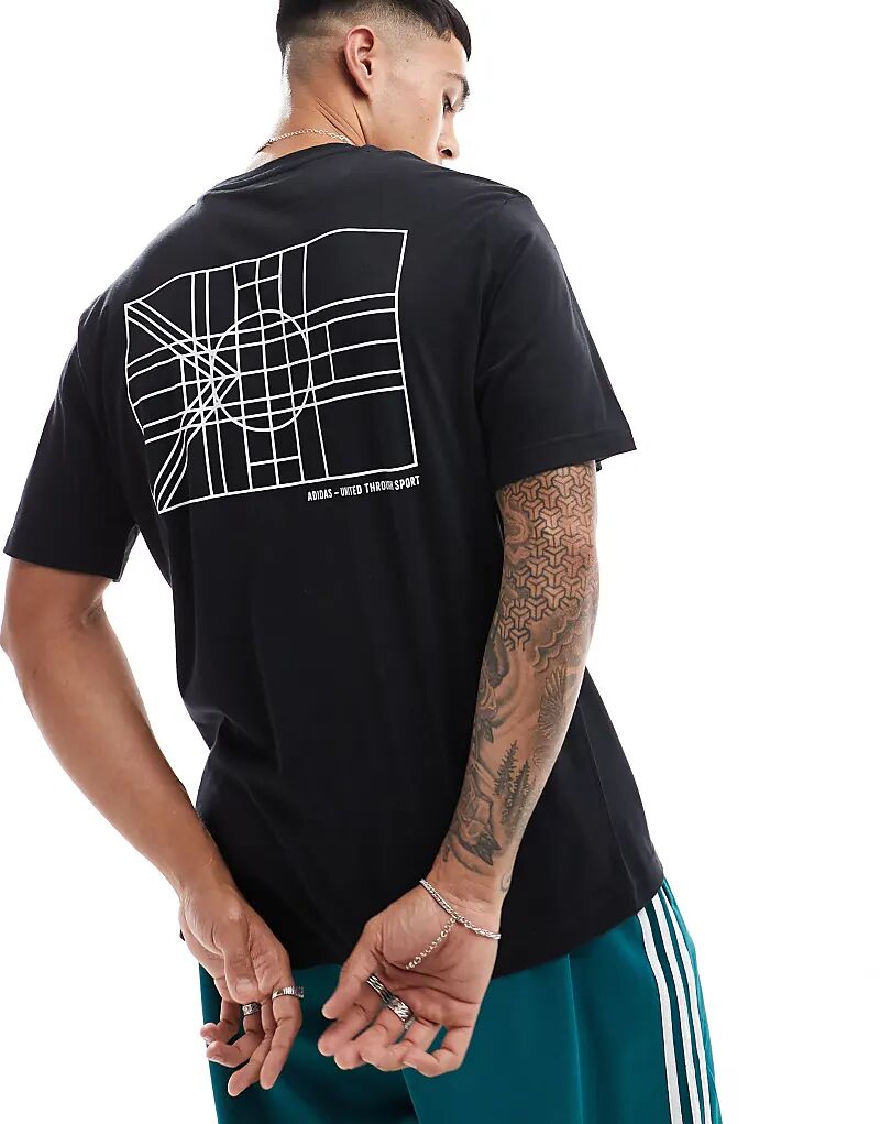 

Футболка adidas Training с графикой нации Тиро черного цвета adidas performance