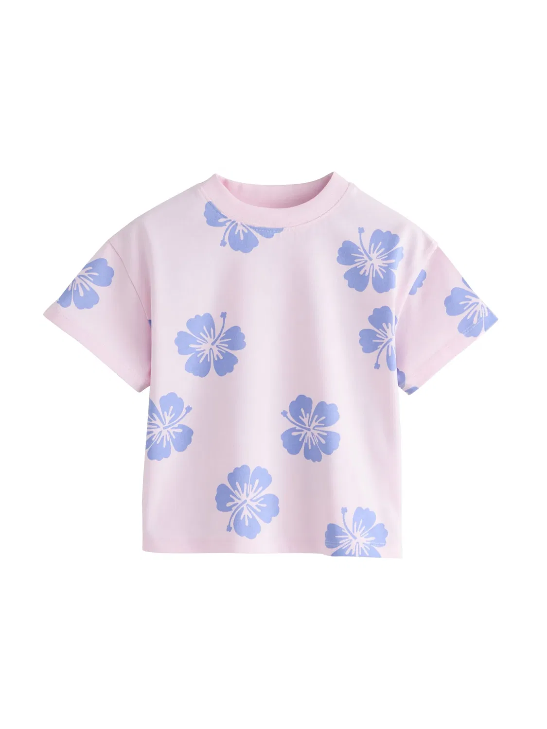 Футболка Next, Ecru/Light Yellow/Lime/Pastel Pink — фото 3