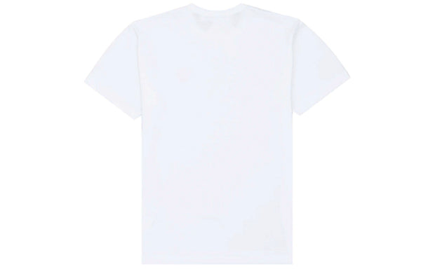 Футболка big heart t-shirt 'white' Comme Des Garcons Play, белый — фото 2