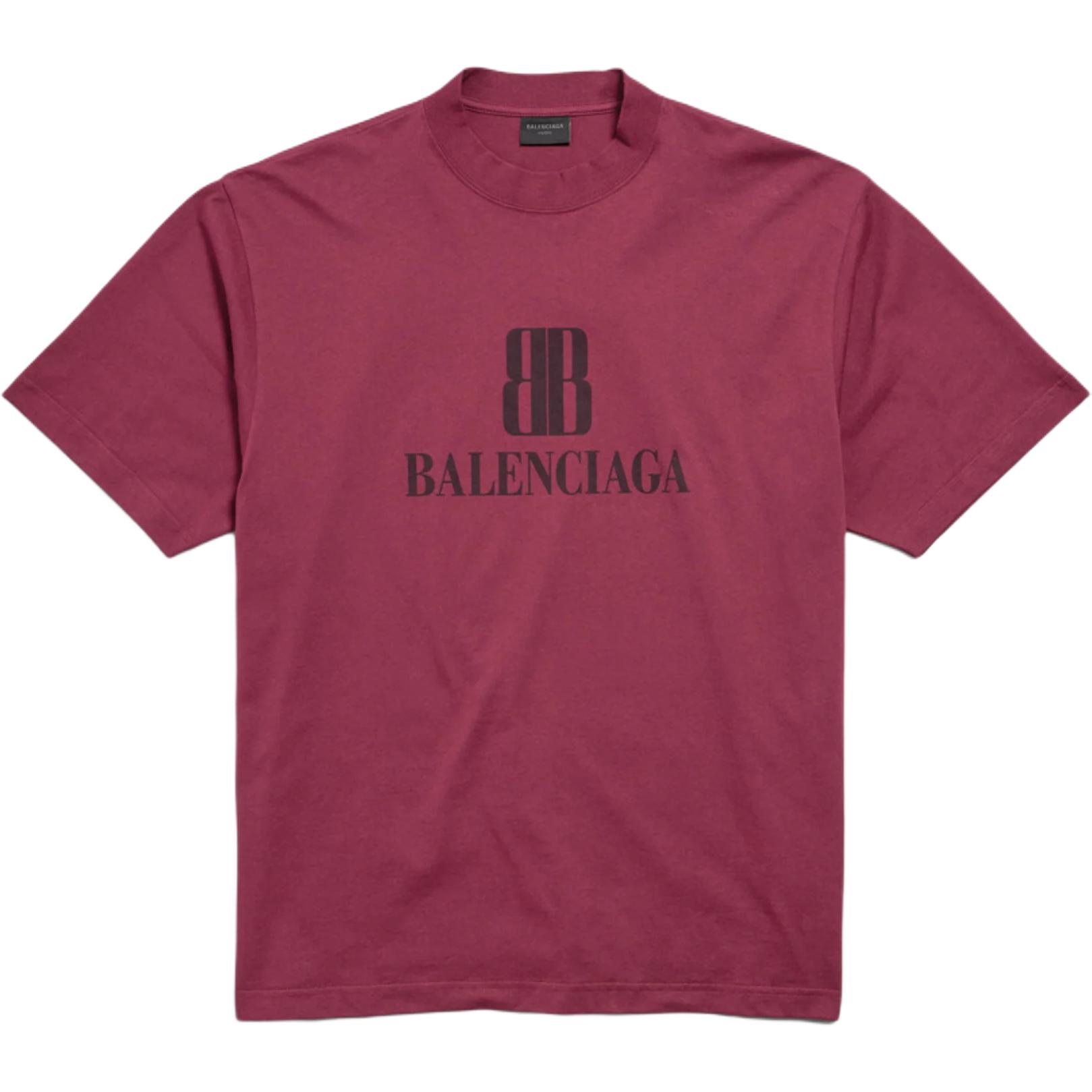 

Футболка Nano Bb Motif с коротким рукавом Balenciaga, красный