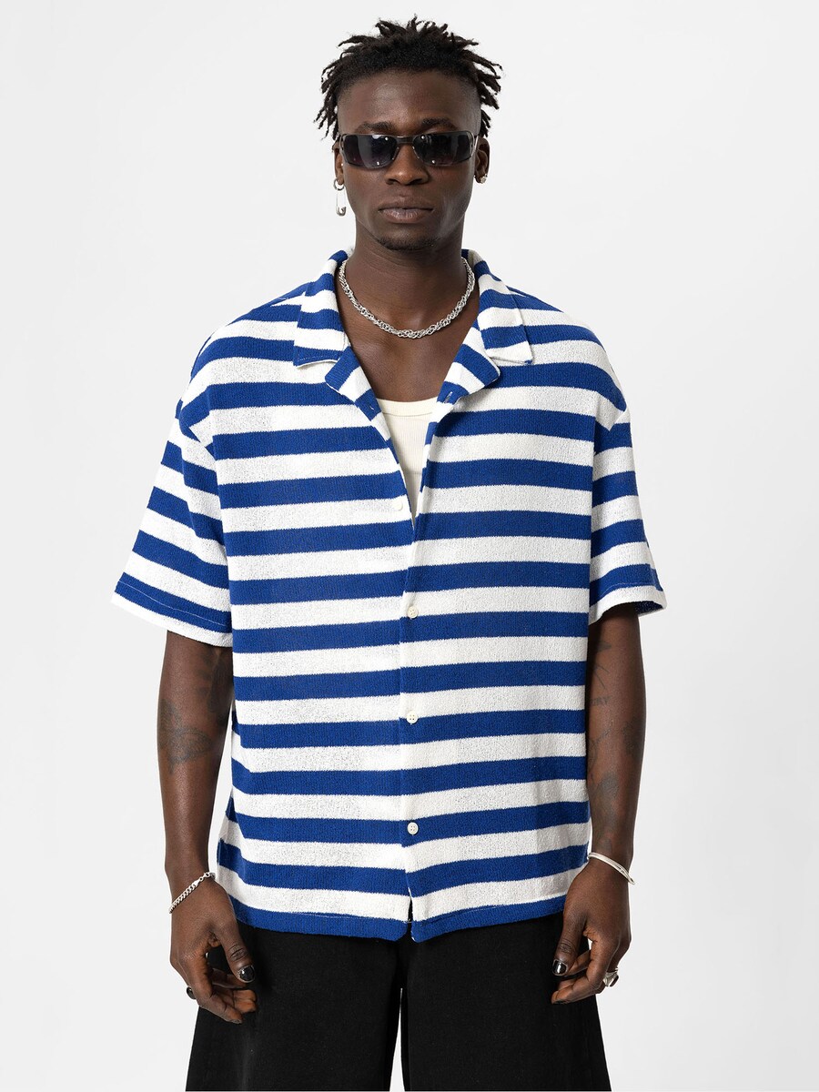 

Рубашка на пуговицах Comfort fit VAMOS CLO, Cobalt Blue