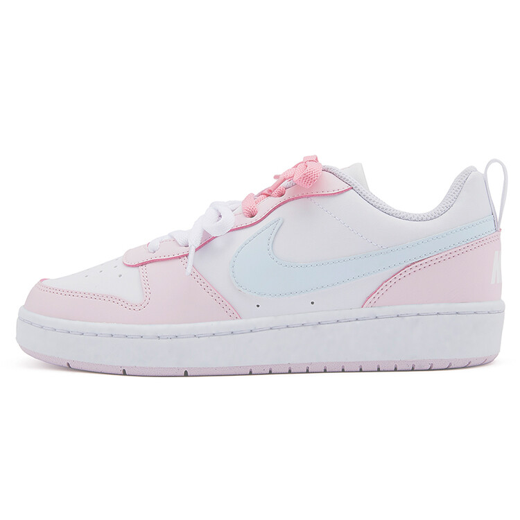 

Кроссовки Nike Court Borough Skateboarding Shoes Women's Low-top Blue, розовый