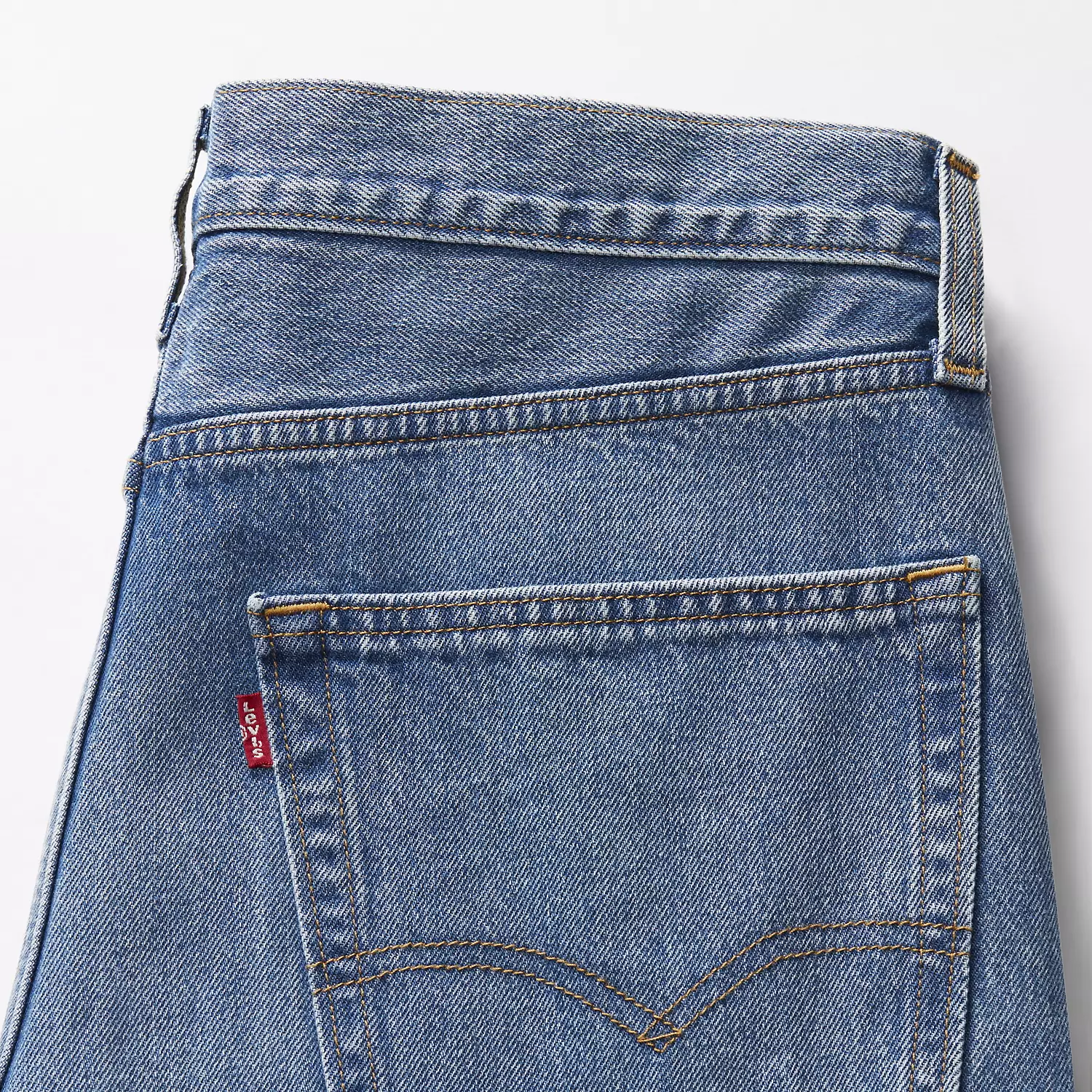 568 свободные мужские брюки с двойным коленом Levi's, цвет Detroit Wash - Medium Wash - Non-Stretch — фото 4