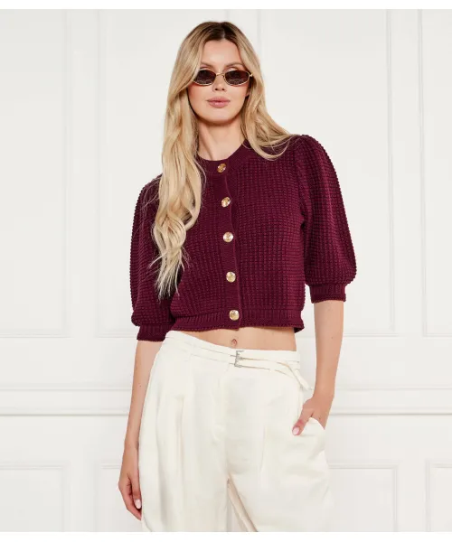 

Кардиган гаранс Cropped fit Ba&Sh, фиолетовый